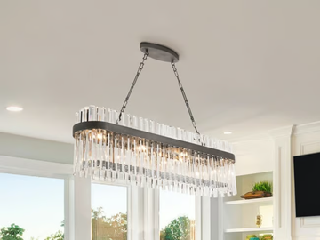 RIFLESSI 7210 - Lead Crystal pendant lamp by Patrizia Volpato - view 2